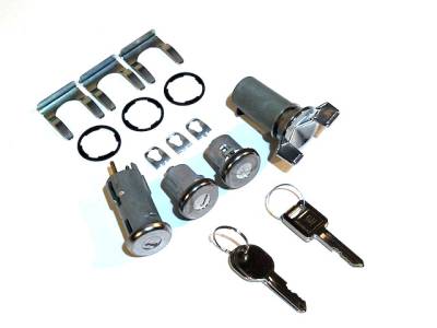 Tailgate (Power), Doors & Ignition Lock Set (Keyed Alike), 73-91 Blazer