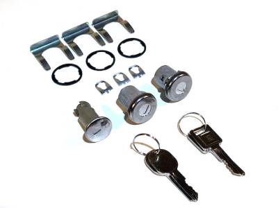 Tailgate (Manual) & Doors Lock Set (Keyed Alike), 73-91 Blazer