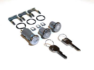 Tailgate (Power) & Doors Lock Set (Keyed Alike), 73-91 Blazer