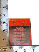 Hickey Sidewinder Winch Decal - Image 2