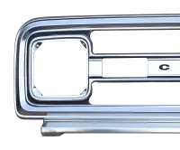 Classic Industries - Outer Grill Shell w/Chevrolet Lettering, Original GM, 69-70 Blazer - Image 2